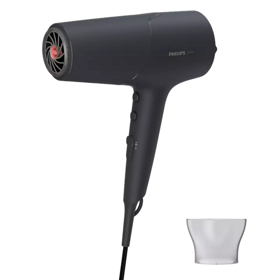 Uscător de păr Philips BHD504/00, 2100 W, Negru