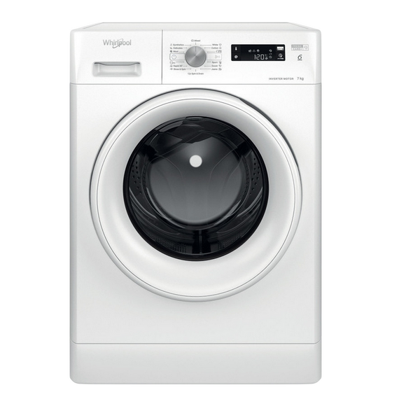 Mașină de spălat Whirlpool FFS 7469 W EE, 7kg, Alb