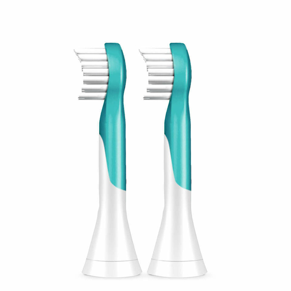 Duză pentru periuța de dinți electrică PHILIPS Sonicare For Kids, Turcoaz / Alb, 3 image