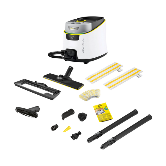 Aparat de curățat cu abur Karcher SC 5 Deluxe Signature Line 1.513-491.0, Alb