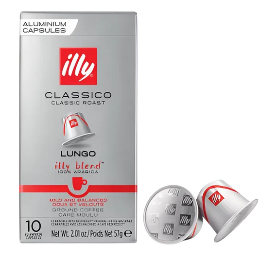 Cafea Illy Espresso Classico Lungo, 10 buc