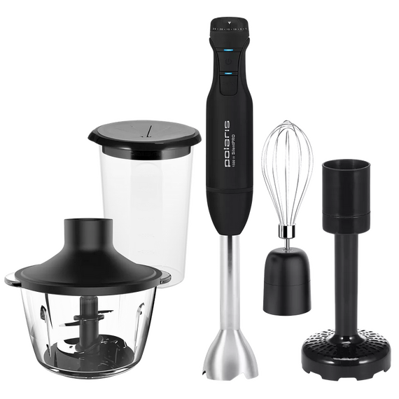 Blender de mână Polaris PHB1517GL, Negru