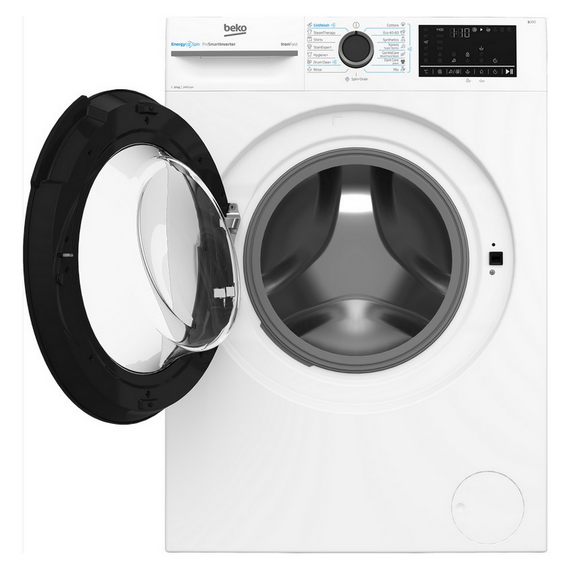 Mașină de spălat Beko BM3WFU410415WB, 10kg, Alb, 2 image