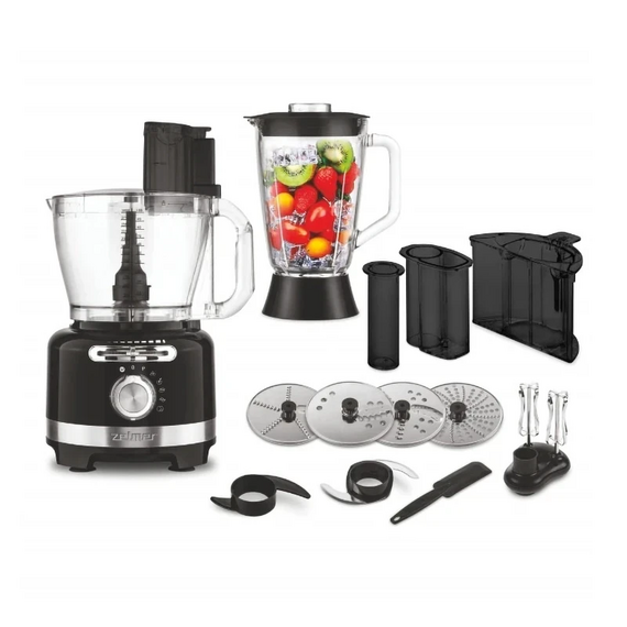 Robot de bucătărie Zelmer ZFP9000B, Negru
