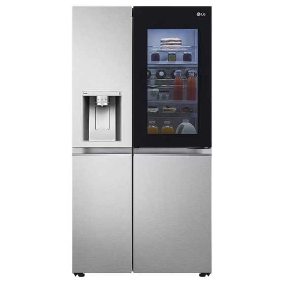 Frigider LG GSXV91MBAE, Argintiu