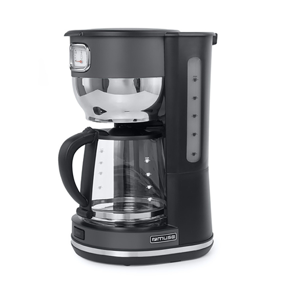 Cafetieră cu picurare MUSE MS-220 DG, 1000W, Negru, 2 image