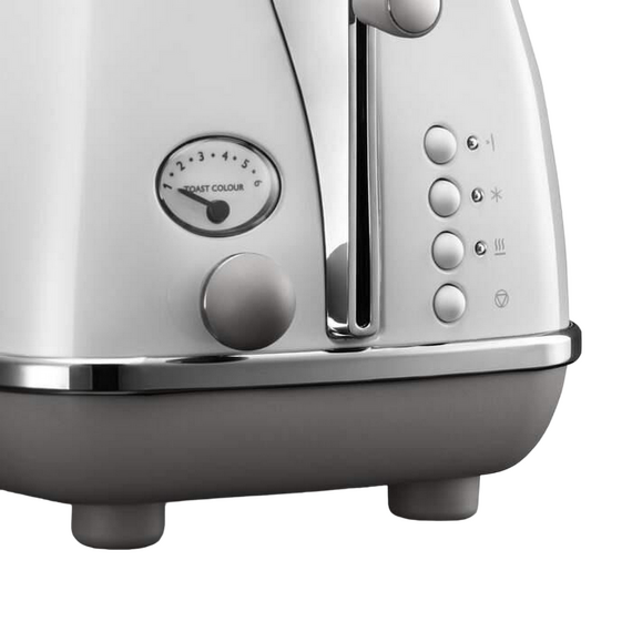 Toaster DeLonghi CTOC 2103 W, Sidney White, 2 image
