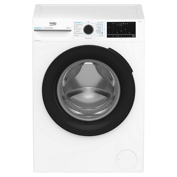 Mașină de spălat Beko BM3WFU410415WB, 10kg, Alb