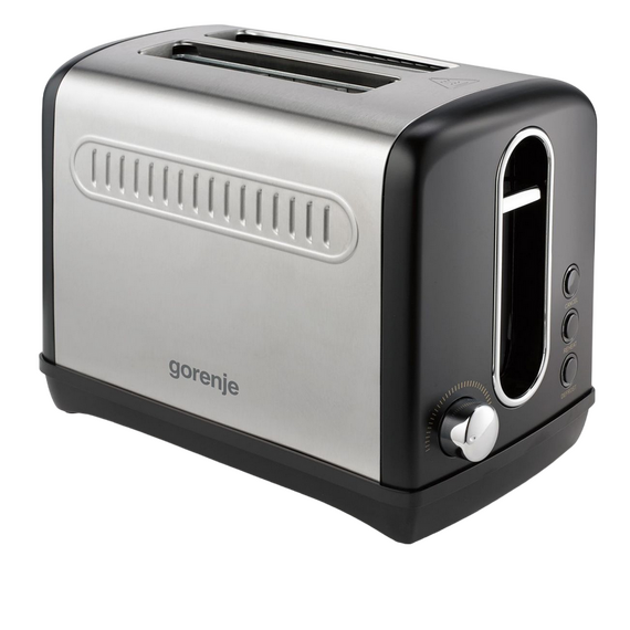 Toaster Gorenje T1100CLBK, Oțel inoxidabil