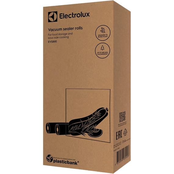 Pungi pentru aparatul de vidat Electrolux EVSRR1, Transparent, 2 image