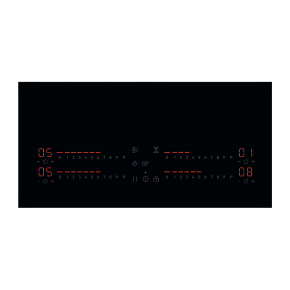 Plită cu inducție AEG TI64IB30FB, Negru, 3 image