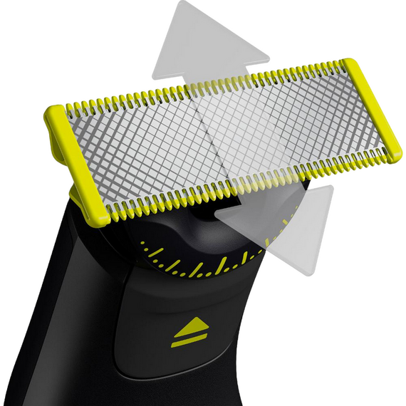 Trimmer pentru bărbați Philips QP6552/15, Oțel inoxidabil, 2 image