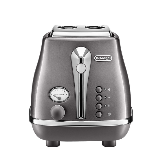 Toaster DeLonghi CTOT 2103 GY, Icona Metallics, 3 image
