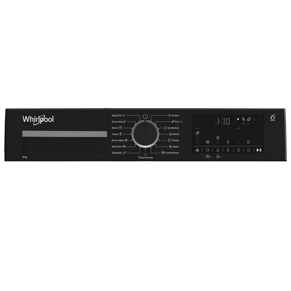Uscător de rufe Whirlpool WPS D8 WBS EE, 8kg, Alb, 3 image