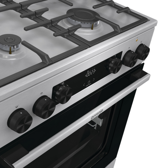 Aragaz Mixt Gorenje GKS6C71XF, Oțel inoxidabil, 2 image