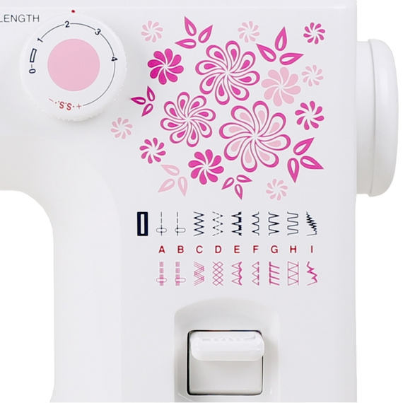 Mașină de cusut JANOME Beauty 16s, Alb, 2 image