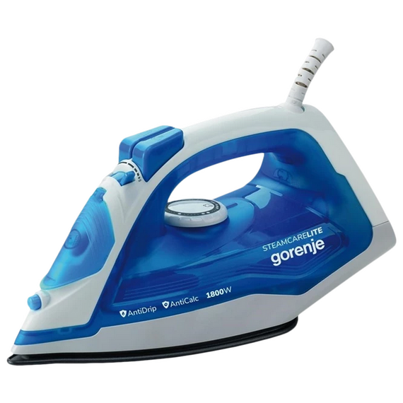 Fier de călcat Gorenje Steam care lite SIH1800BLT, 1800W, Albastru
