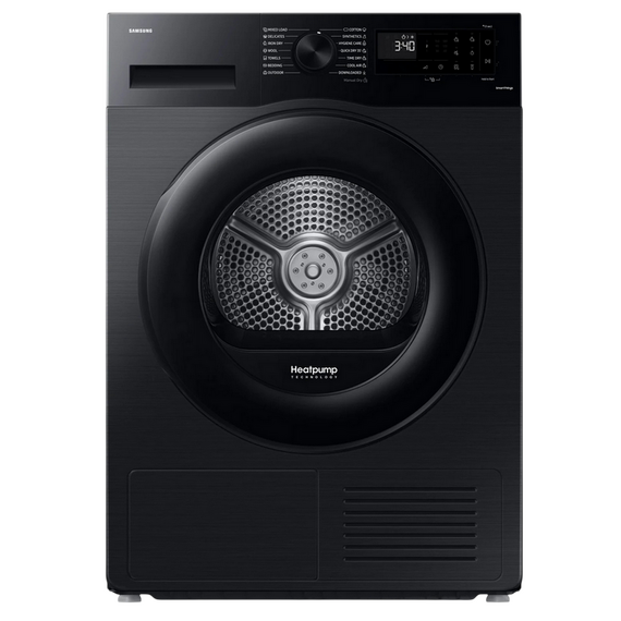 Uscător de rufe Samsung DV90CGC2A0ABUA, 9kg, Negru