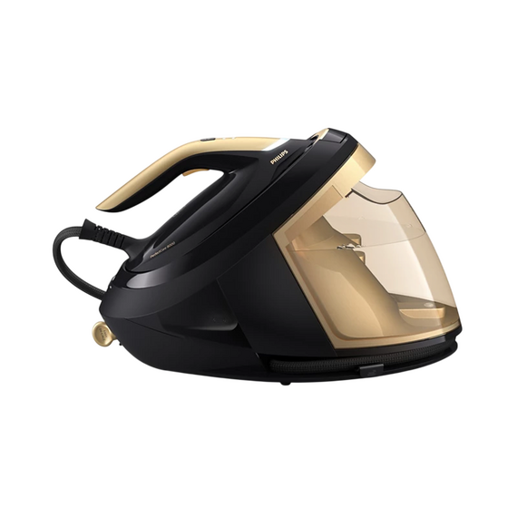 Fier de călcat cu generator de abur Philips PSG8140/80, 2700W, Negru | Auriu