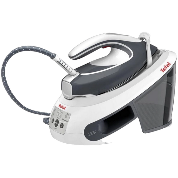 Fier de călcat cu generator de abur Tefal SV8020E1, 1600W, Alb | Gri, 3 image