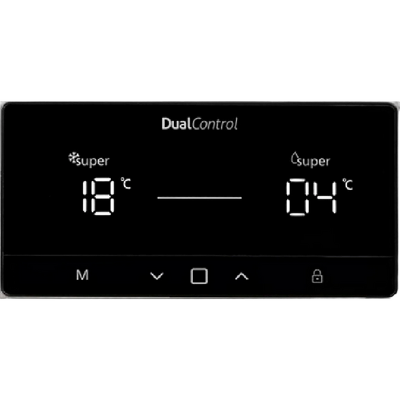 Frigider Sharp SJ-NFA35IHDBD-EU, Negru, 2 image