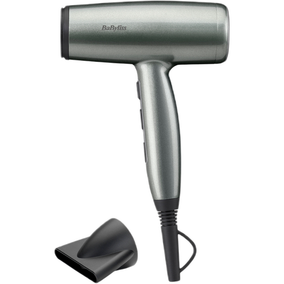 Uscător de păr BaByliss D581E, 2100W, Gri