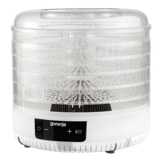 Deshidrator de fructe Gorenje FDK500GCW, Alb