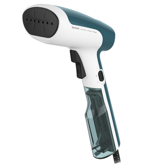 Aparat de călcat vertical cu aburi Tefal DT6131E0, Alb | Turcoaz