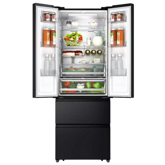 Frigider Hisense RF632N4AFE1, Negru, 3 image
