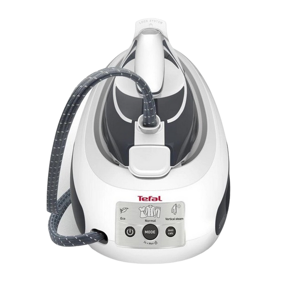 Fier de călcat cu generator de abur Tefal SV8020E1, 1600W, Alb | Gri, 2 image