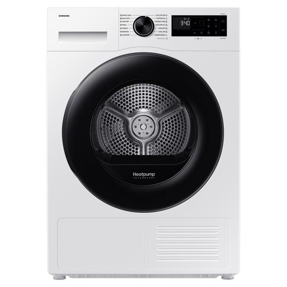 Uscător de rufe Samsung DV90DG52A0AELE, 9kg, Alb