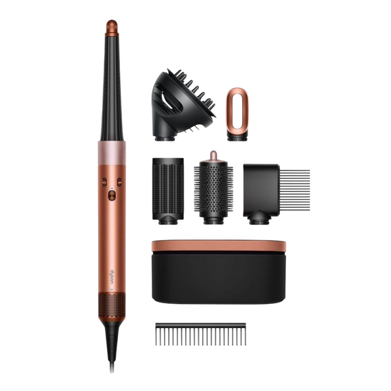 Styler Dyson Airwrap i.d. HS08 Curly & Coily, 1300W, Amber Silk | Pink Champagne