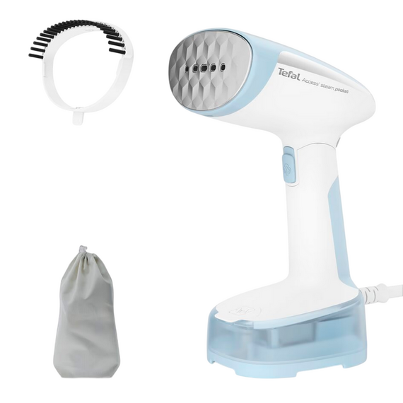 Aparat de călcat vertical cu aburi Tefal DT3041E1, Alb | Albastru deschis, 3 image