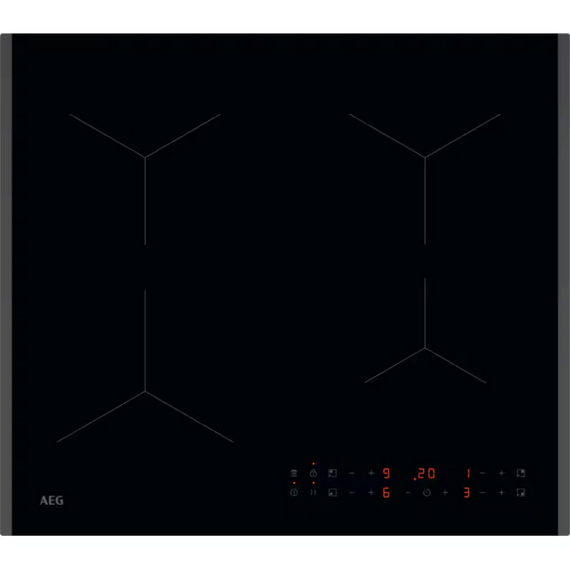 Plită cu inducție AEG TN64IA00FB, Negru