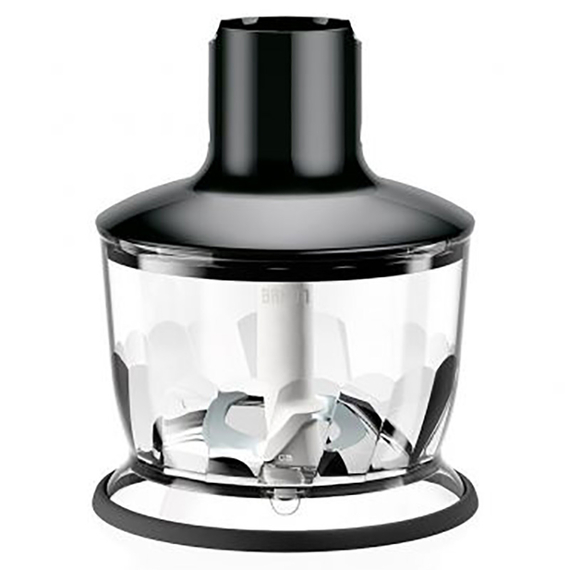 Blender de mână BRAUN MQ7035X, Negru | Argintiu, 2 image