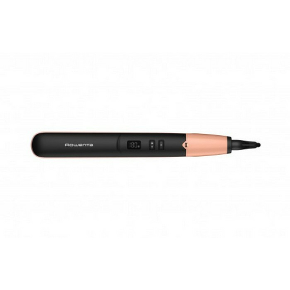 Placă de îndreptat părul Rowenta Express Shine Papaya SF4620F0, Negru, 2 image