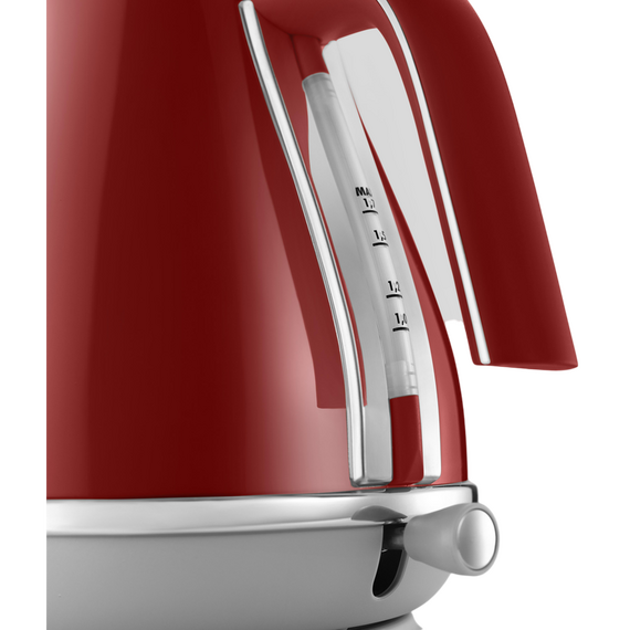 Fierbător electric DeLonghi KBOC 2001 R, Tokyo Red, 2 image