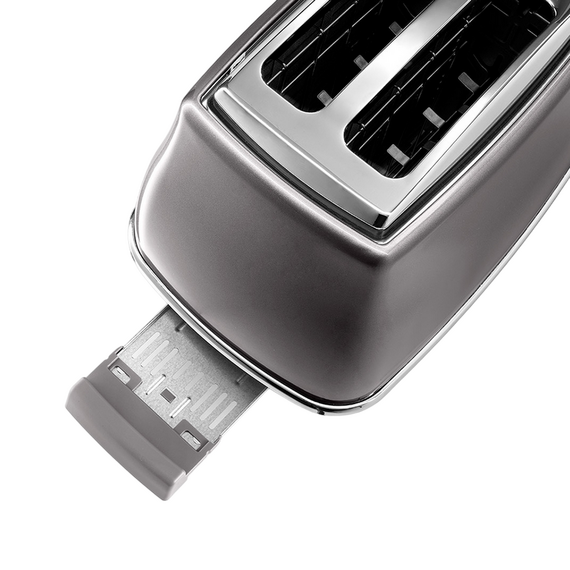 Toaster DeLonghi CTOT 2103 GY, Icona Metallics, 2 image