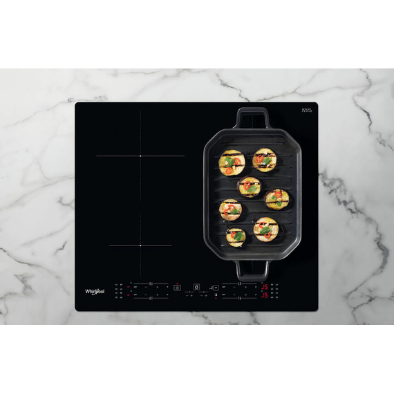 Plită cu inducție Whirlpool WB B8360 NE, Negru, 2 image