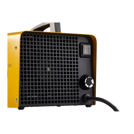 Pistol de căldură Ballu BKX-7, 5000W, Galben, 2 image