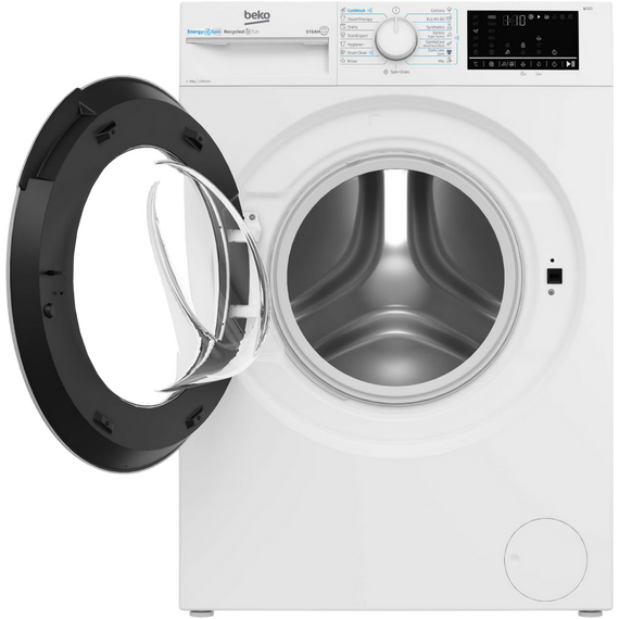 Mașină de spălat Beko B3WFU49215WW, 9kg, Alb, 2 image