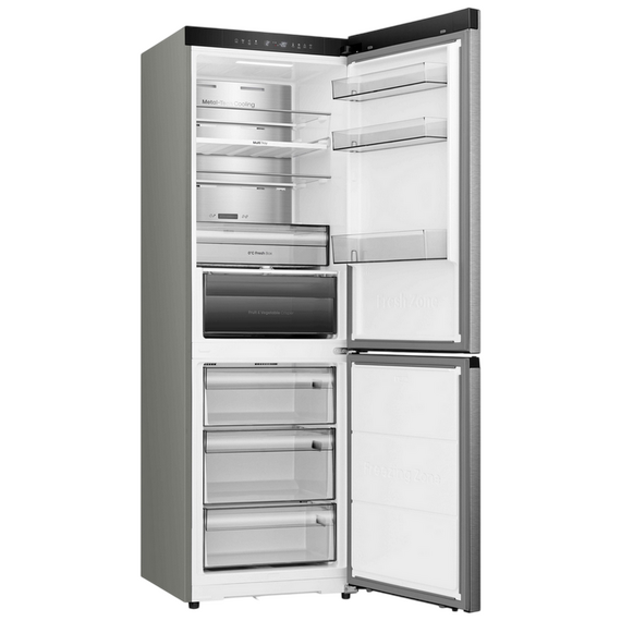 Frigider Hisense RB3K330SAIC, Oțel inoxidabil, 2 image