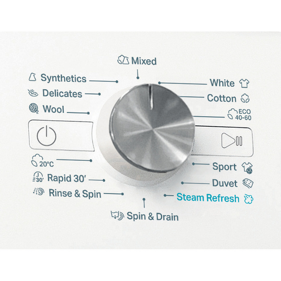 Mașină de spălat Whirlpool FFB 7469 WV EE, 7kg, Alb, 3 image