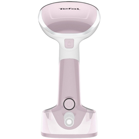 Aparat de călcat vertical cu aburi Tefal DT3050E1, Alb/Roz, 2 image