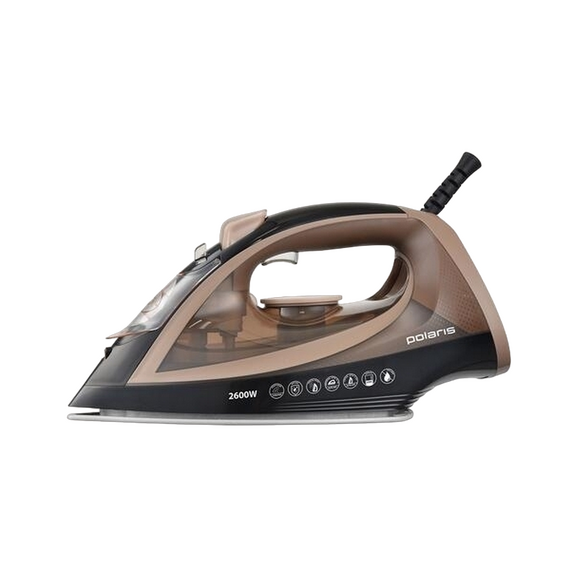 Fier de călcat Polaris PIR 2605AK, 2600W, Negru/Mokko, 2 image