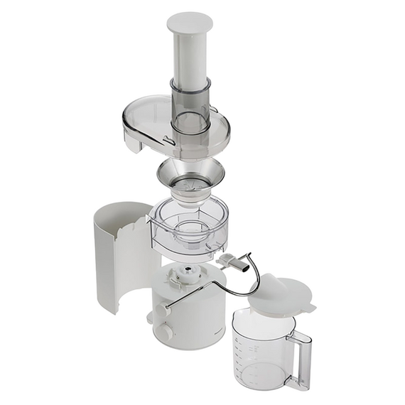 Storcător de fructe și legume Panasonic MJ-CB100WTQ, Alb, 2 image