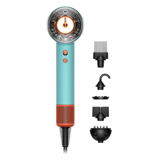 Uscător de păr Dyson Supersonic Nural HD16, 1600W, Turcoaz