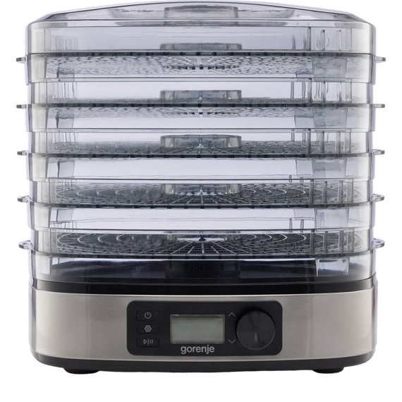Deshidrator de fructe Gorenje FDK500DE, Oțel inoxidabil