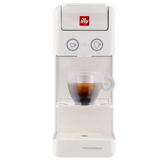 Cafetiera cu capsule illy Y3.3, 1250W, Alb