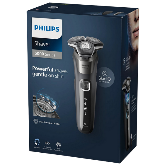Aparat de ras electric Philips S5887/30, Gri, 3 image